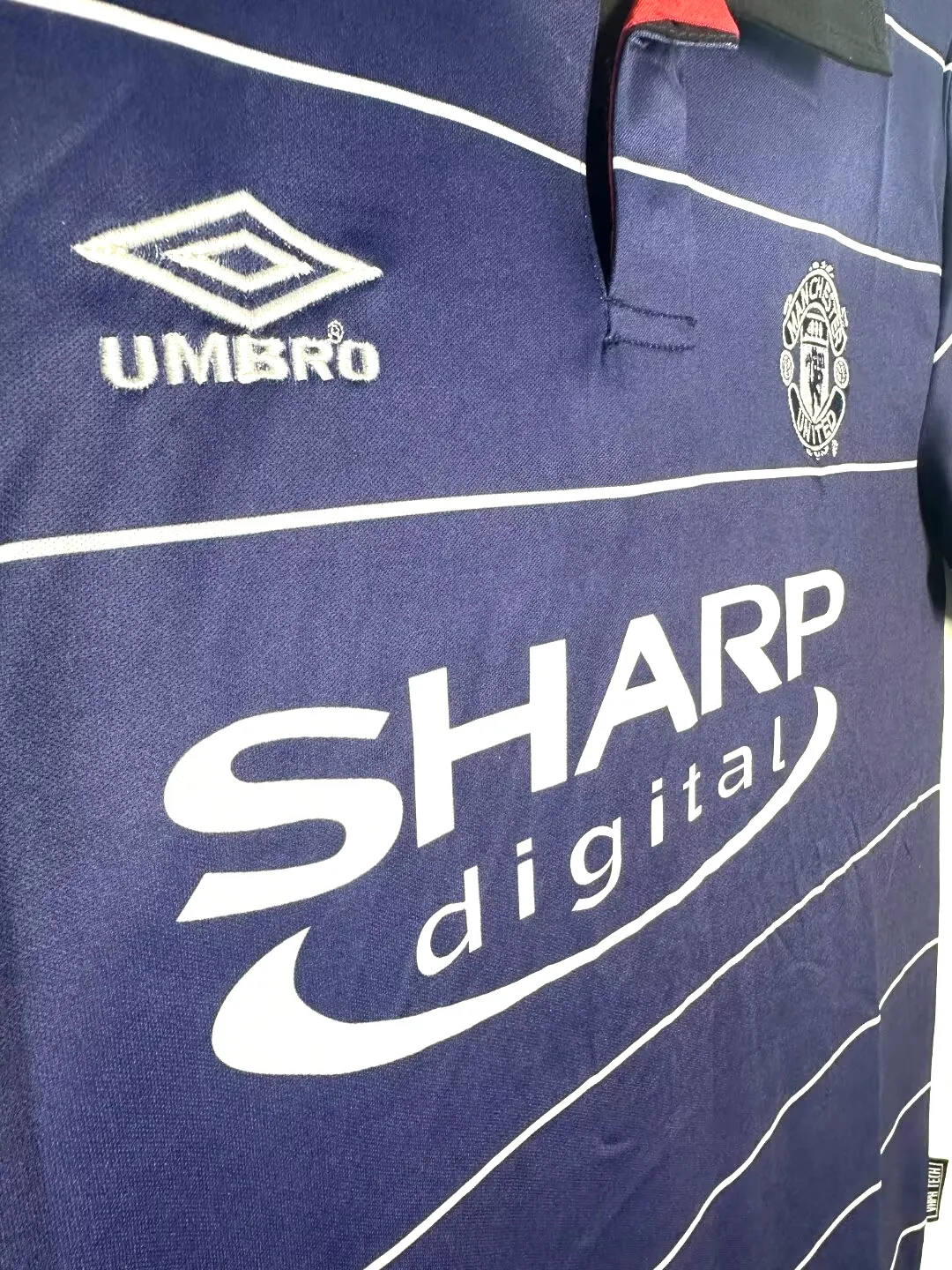1999/2000 Rétro Manchester United Extérieur Maillot de football Qualité thaï 1:1 – Image 5
