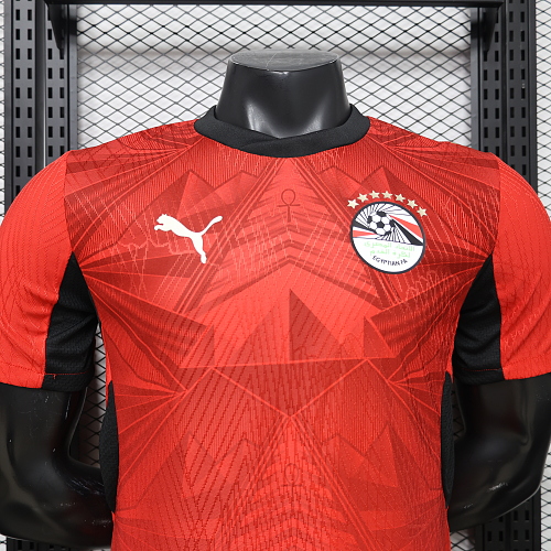 2026 Spelersversie Egypte Nationaal elftal Thuis Voetbalshirt 1:1 Thaise kwaliteit - Afbeelding 3