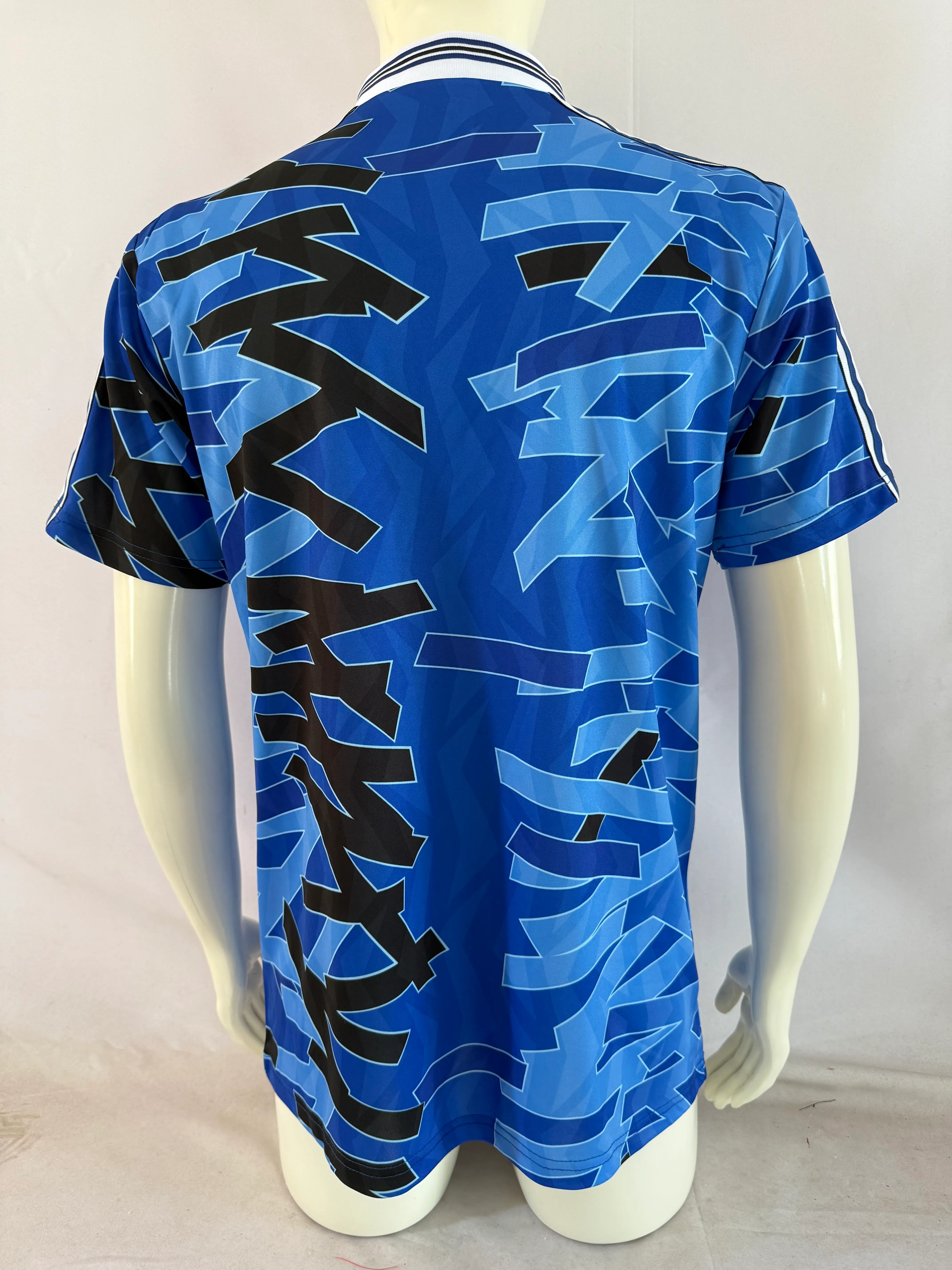 1992/1993 Retro Schalke 04 Heim Fußballtrikot 1:1 Thai-Qualität – Bild 2