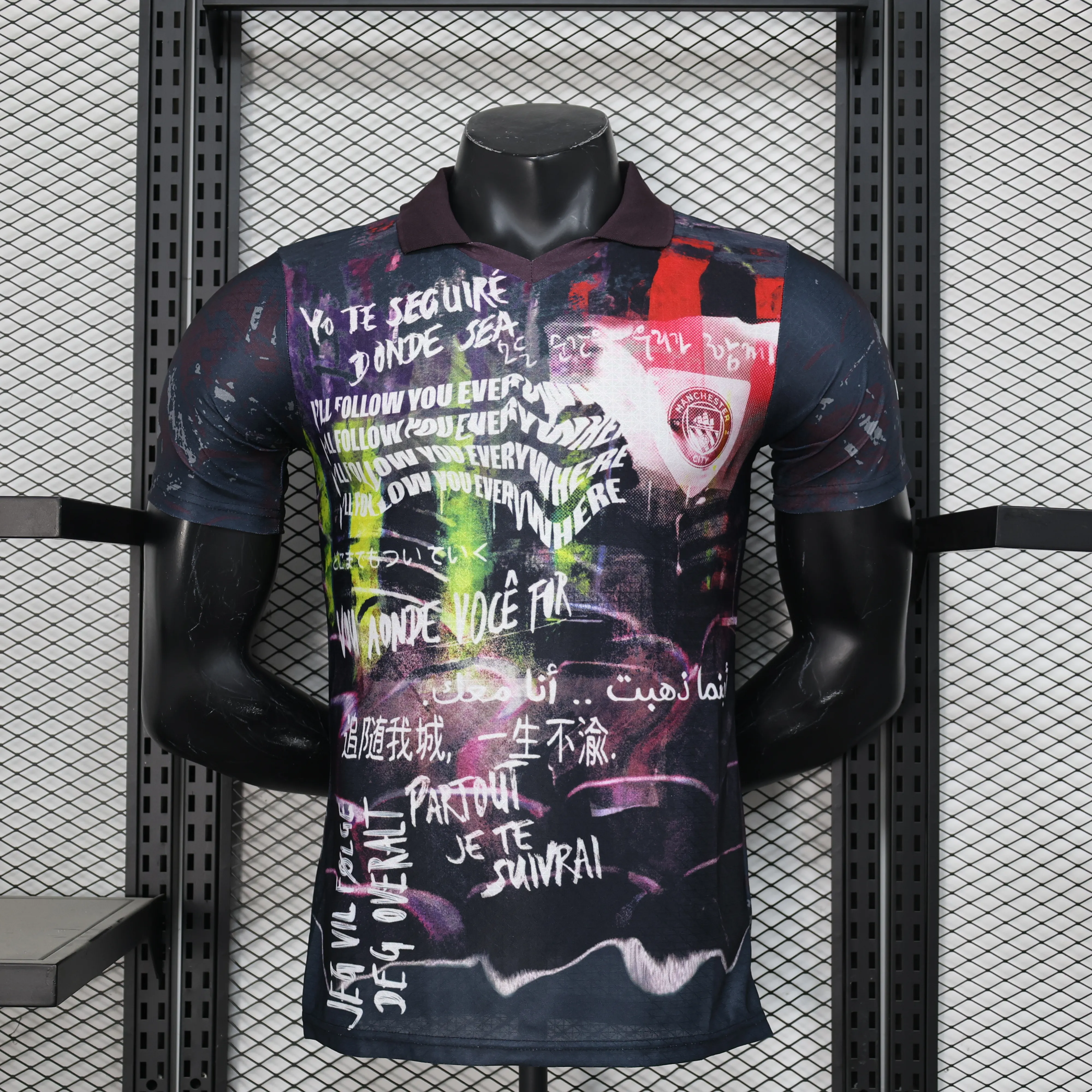 2025/2026 Versão jogador Manchester City Edição especial 01 Camisa de futebol Qualidade tailandesa 1:1