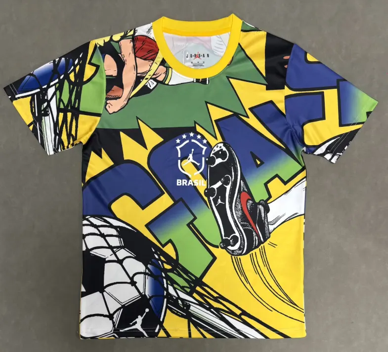 2026 Brasil Edição especial 08 Camisa de futebol Qualidade tailandesa 1:1