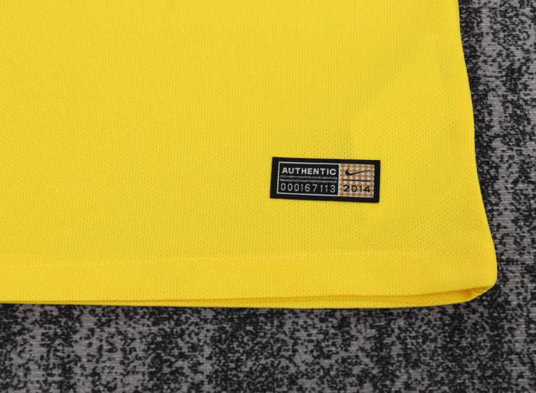 2014 Retro Brasilien Heim Fußballtrikot 1:1 Thai-Qualität Kindergröße – Bild 7