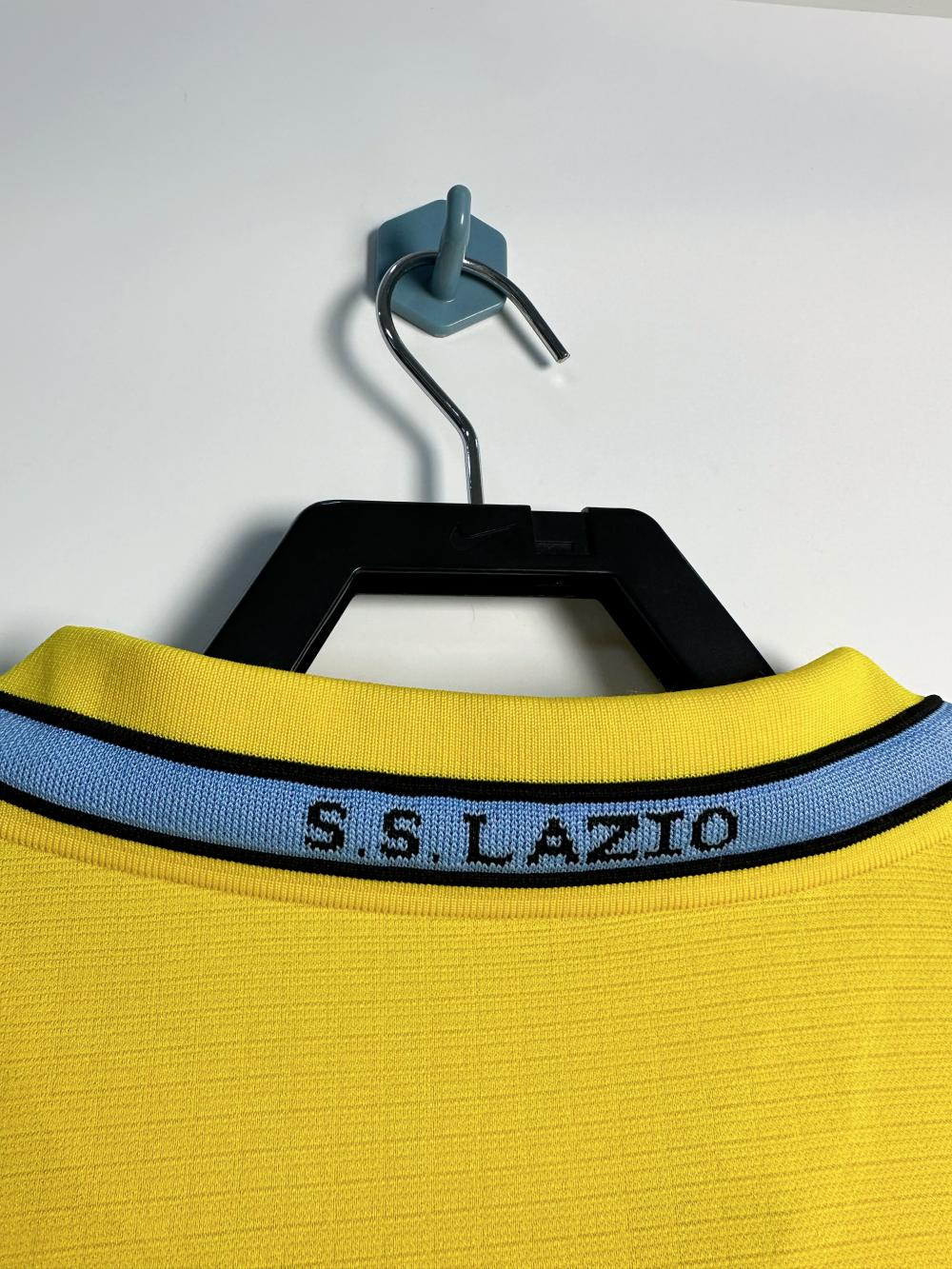 1998/1999 Ретро Lazio Третья Гостевая Футбольная футболка Тайское качество 1:1 — изображение 4