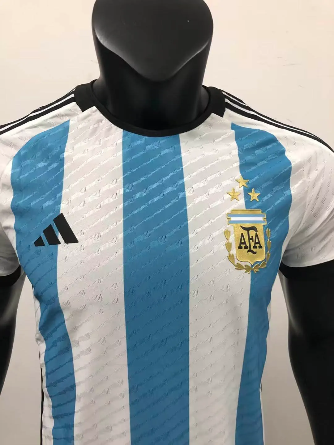 2022 FIFA Чемпионат мира Игровая версия Аргентина Сборная Домашняя Футболка — изображение 3