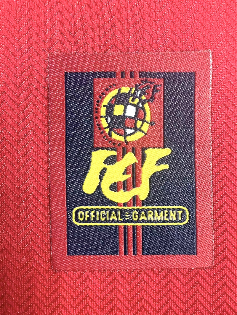 1998 Retro Spain Home Soccer Shirt 1:1 Thai Quality - Image 6