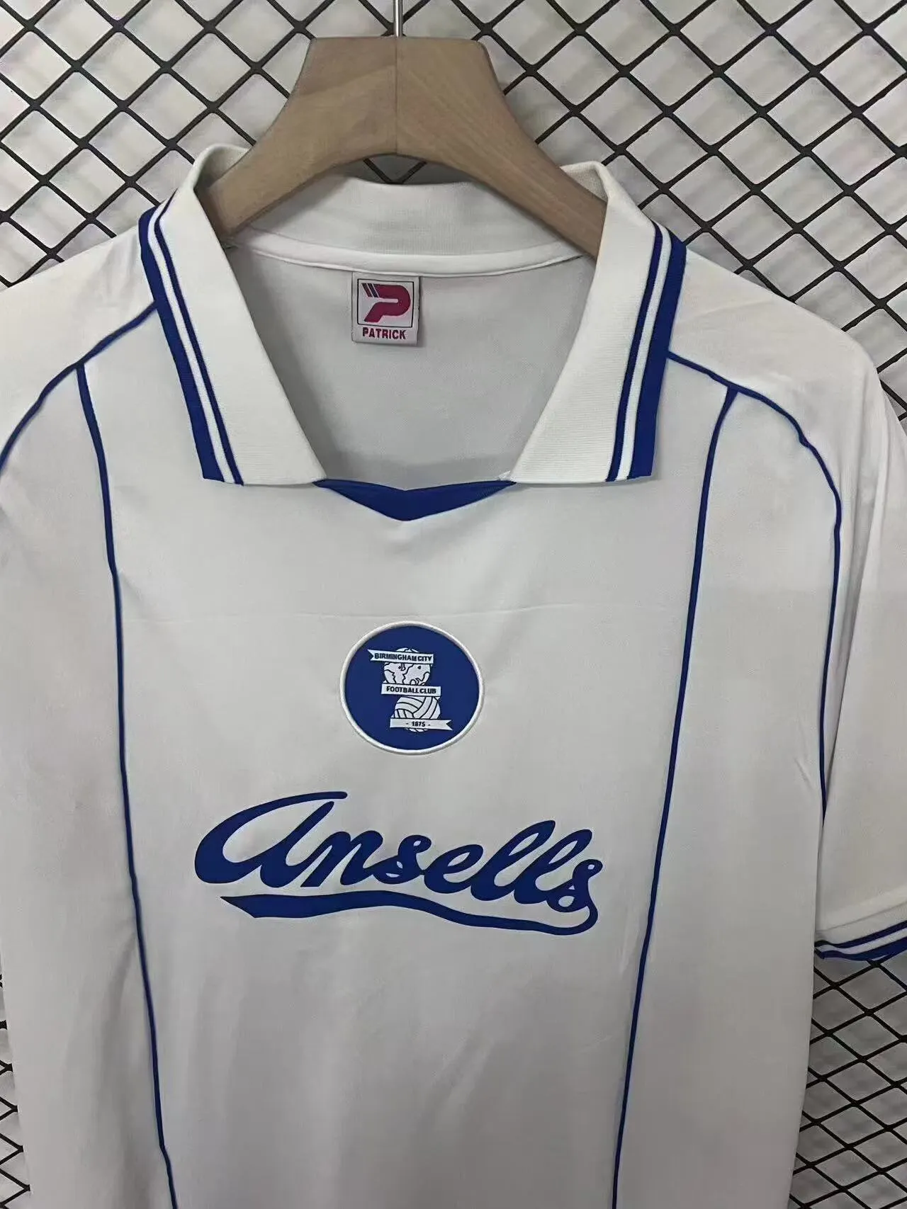 1984/1985 Retrô Birmingham City Fora Camisa de futebol Qualidade tailandesa 1:1 - Image 3